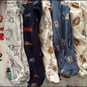 Cozy Kids One Piece Pajamas - Assorted Colors